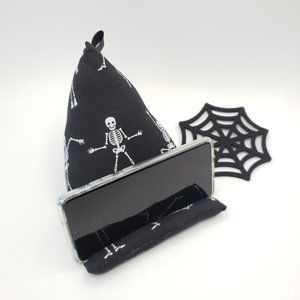 Dancing Skeletons Phone Stand Pillow Reader Holder